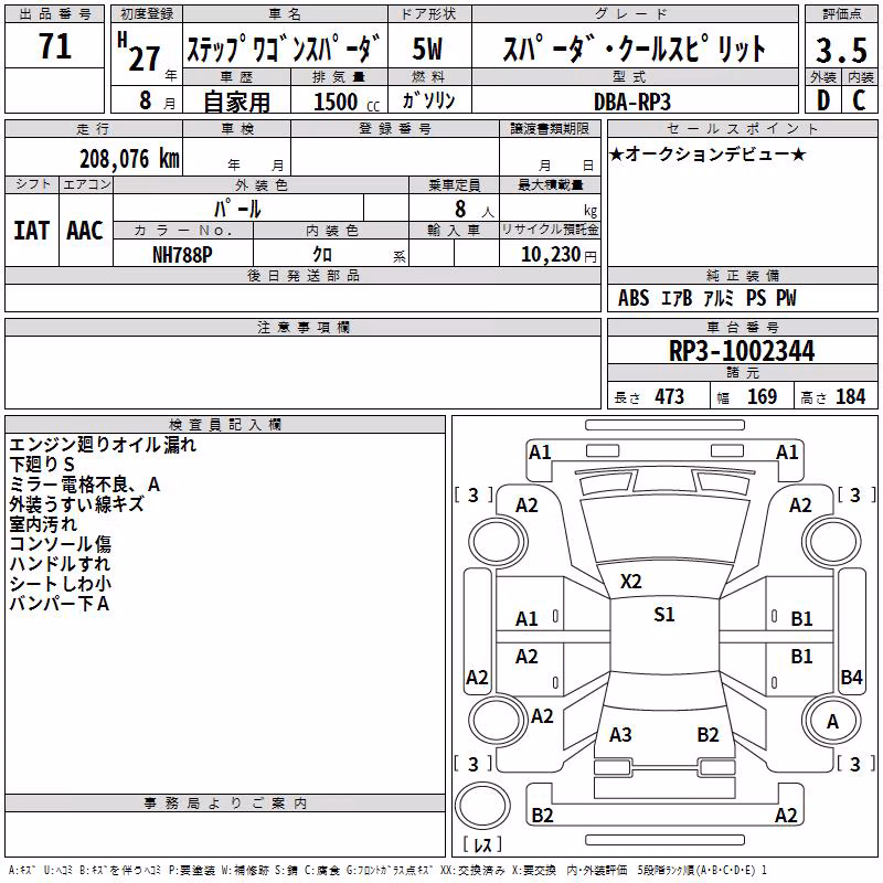 HONDA STEPWGN