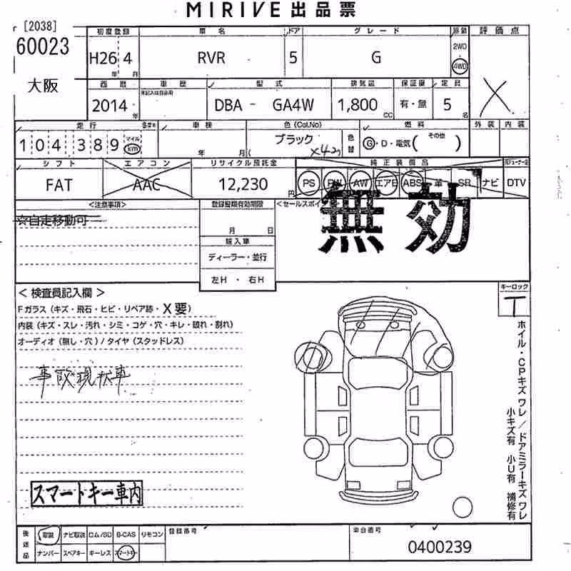 MITSUBISHI RVR