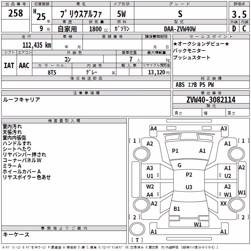 TOYOTA PRIUS ALPHA
