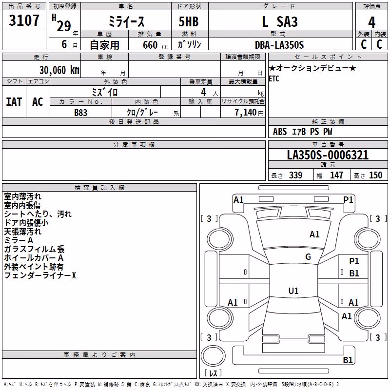 DAIHATSU MIRA E:S