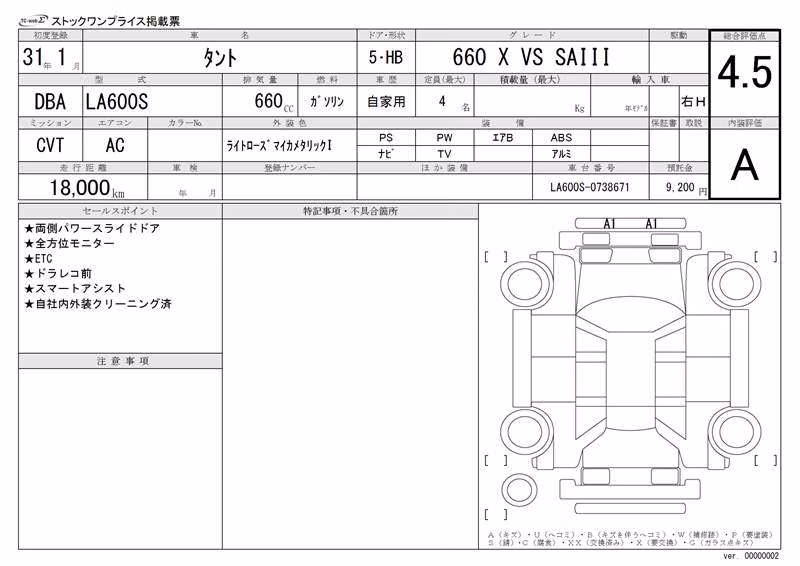 DAIHATSU TANTO