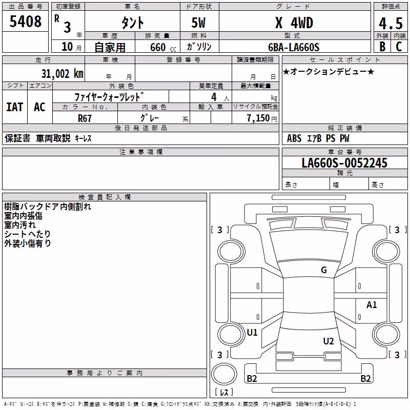 DAIHATSU TANTO