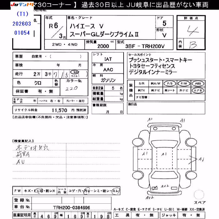 TOYOTA REGIUS ACE