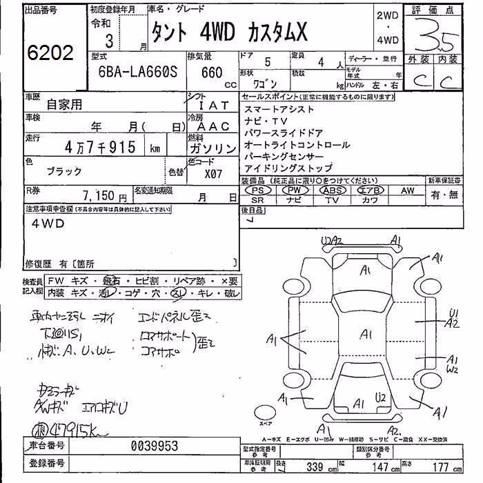 DAIHATSU TANTO