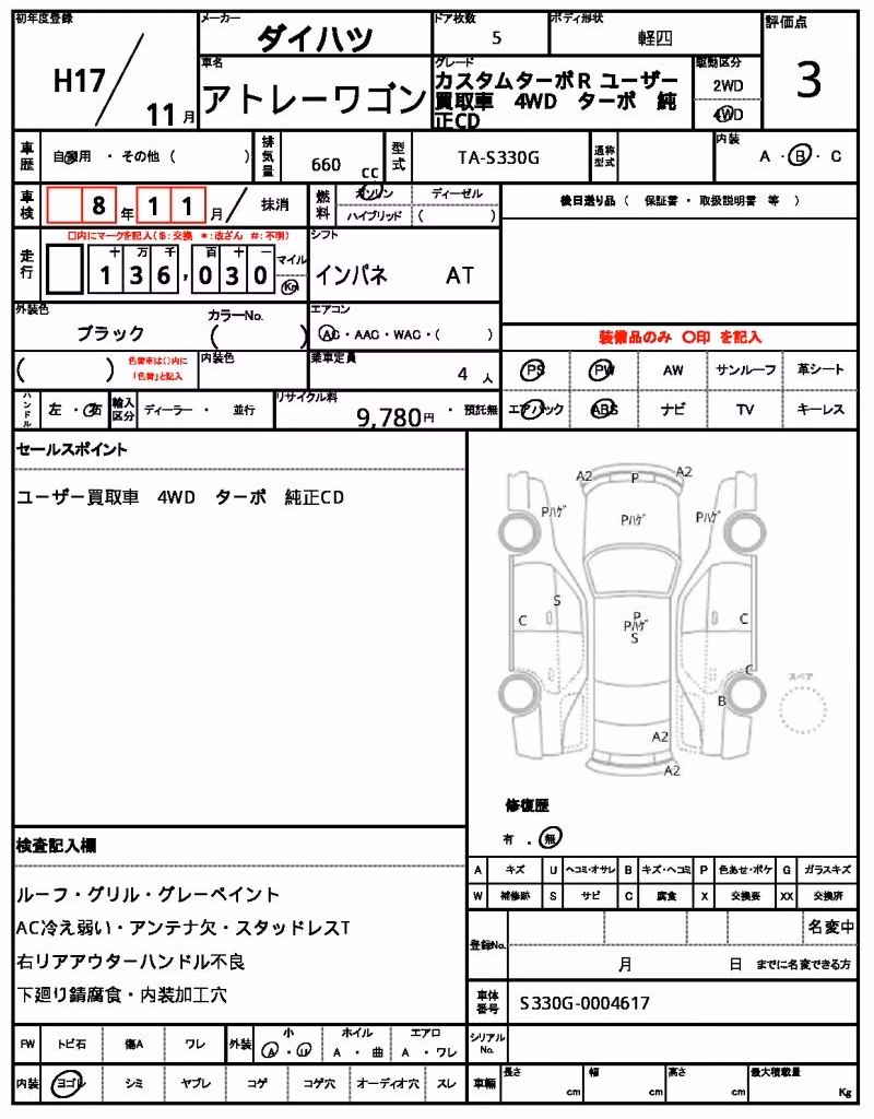 DAIHATSU ATRAI