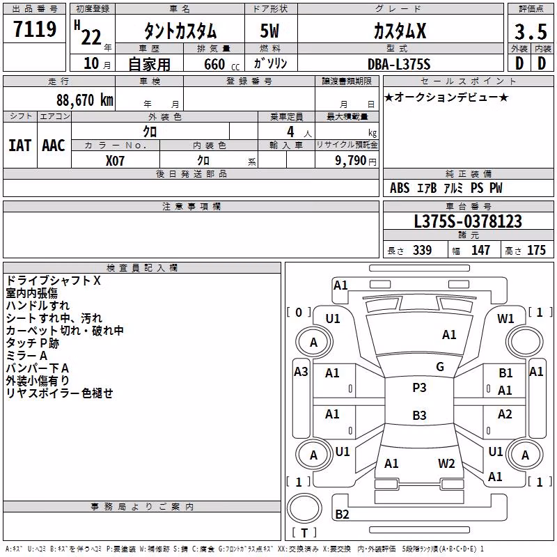 DAIHATSU TANTO