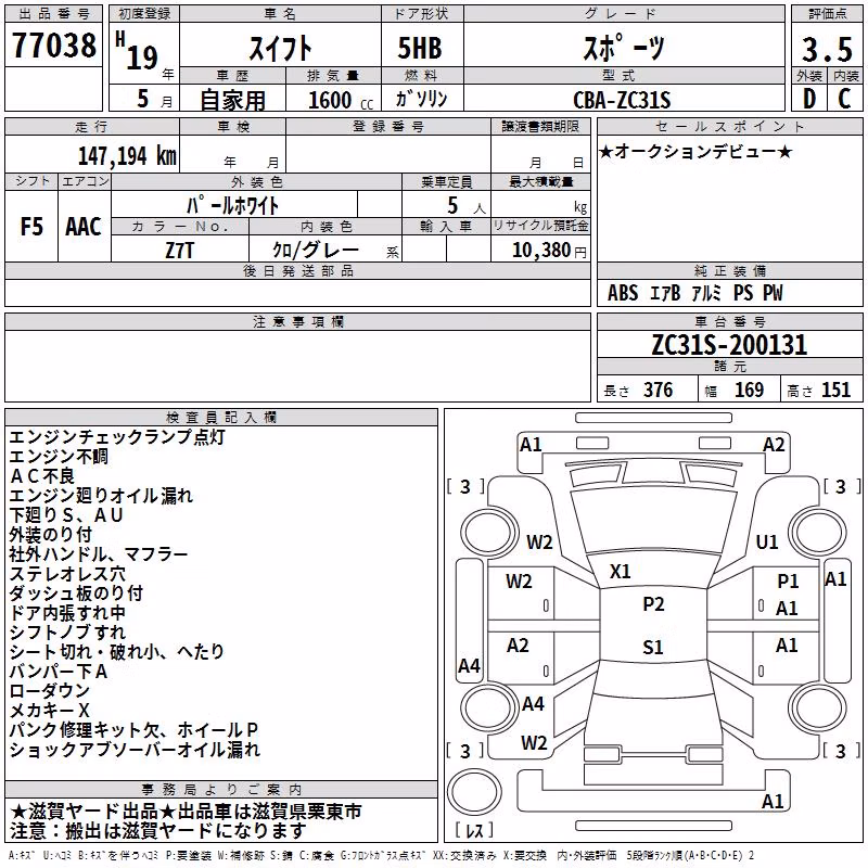 SUZUKI SWIFT