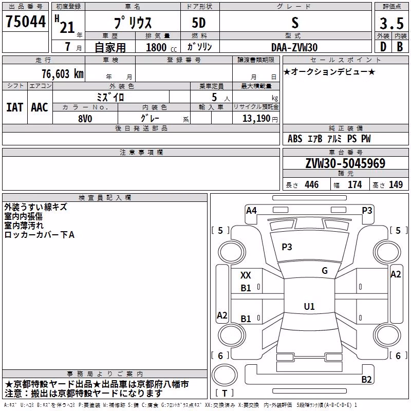 TOYOTA PRIUS