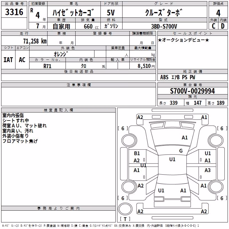 DAIHATSU ATRAI
