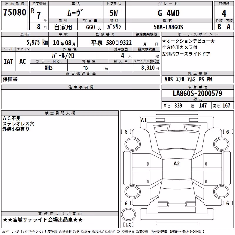 DAIHATSU MOVE