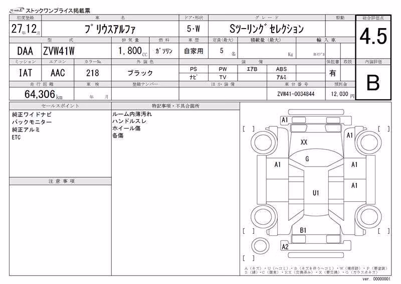TOYOTA PRIUS ALPHA