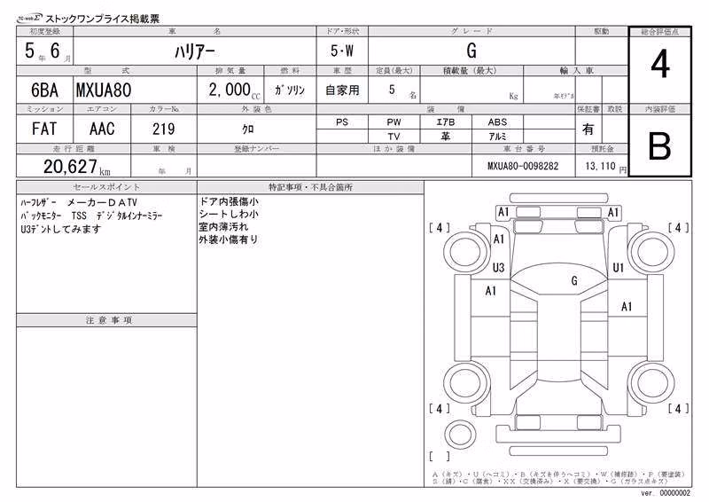 TOYOTA HARRIER
