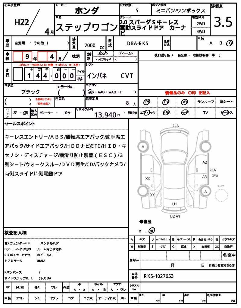 HONDA STEPWGN