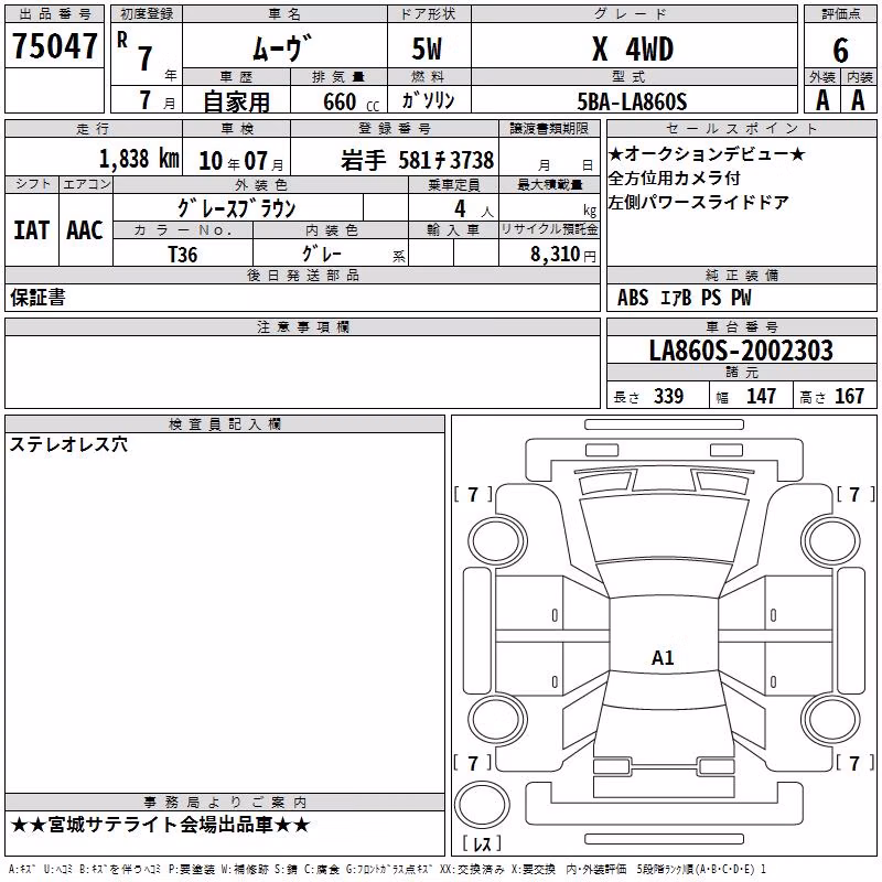 DAIHATSU MOVE