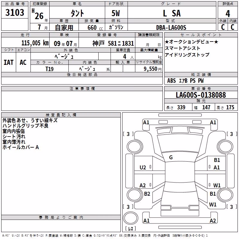 DAIHATSU TANTO