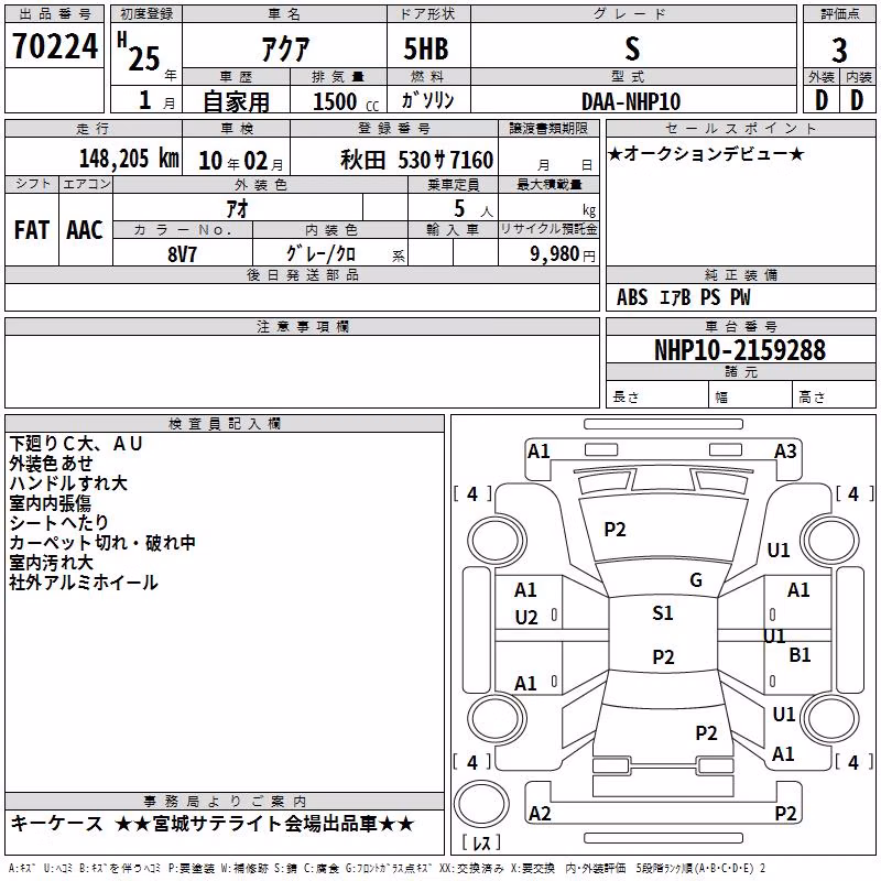 TOYOTA AQUA