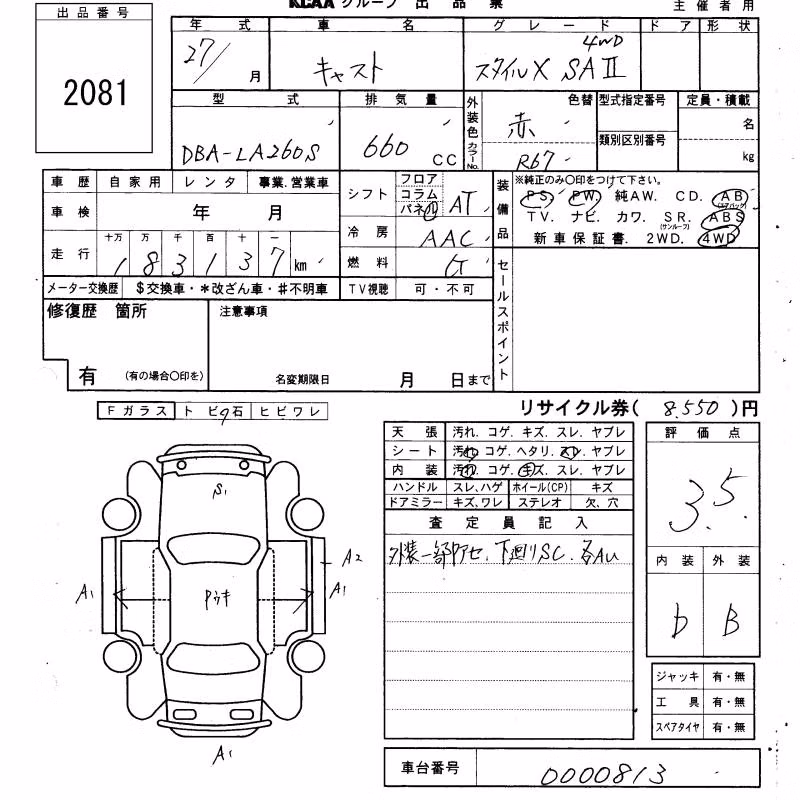 DAIHATSU CAST