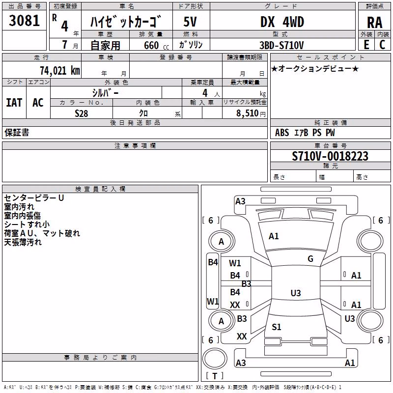 DAIHATSU ATRAI