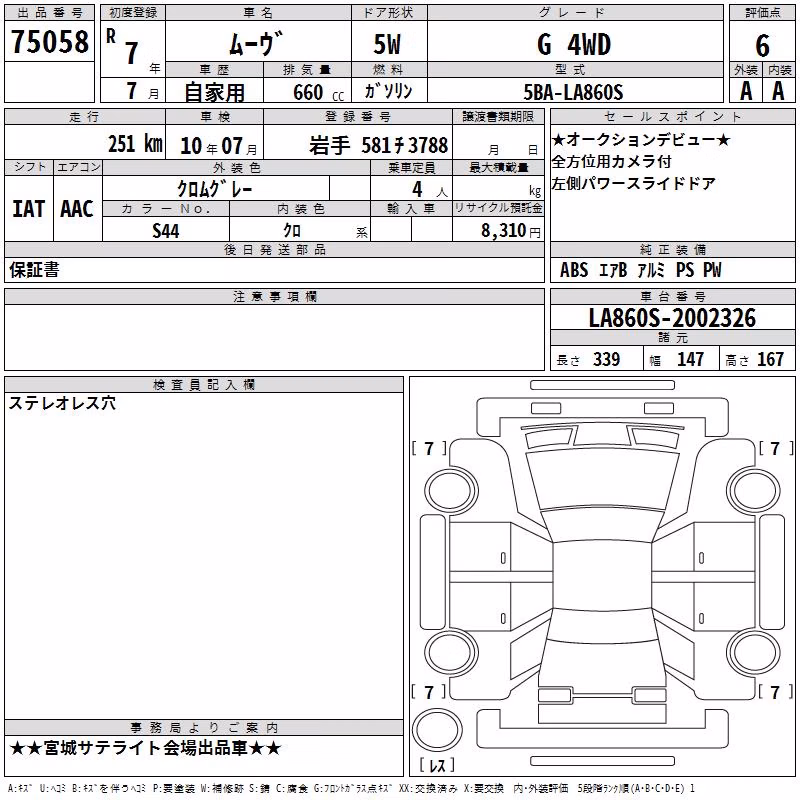 DAIHATSU MOVE