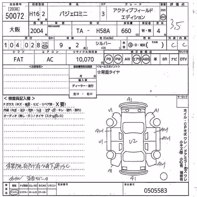 MITSUBISHI PAJERO MINI