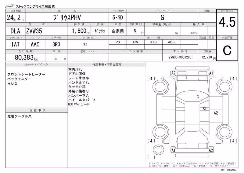 TOYOTA PRIUS PHV