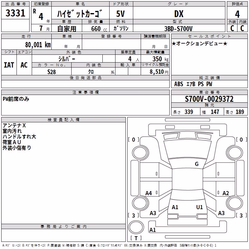 DAIHATSU ATRAI