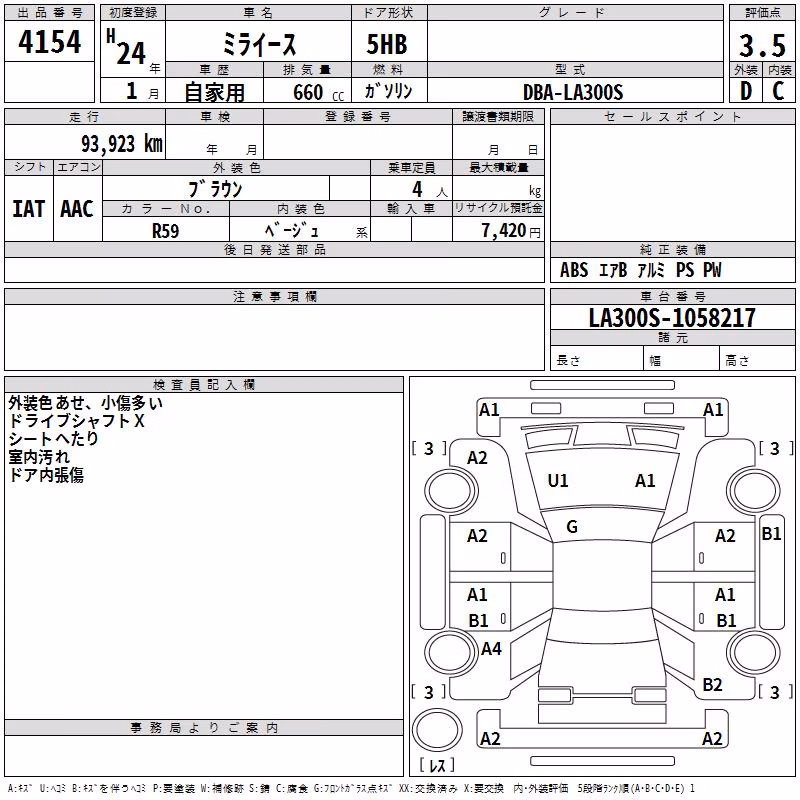 DAIHATSU MIRA E:S
