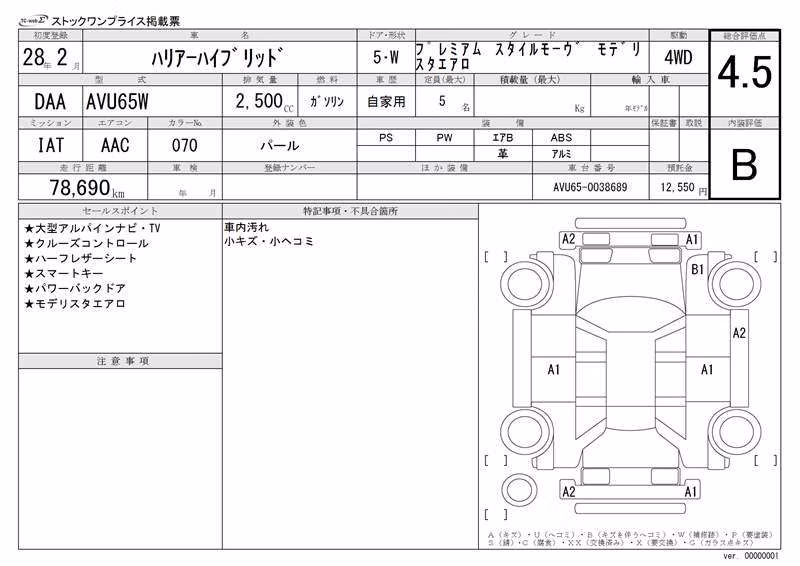 TOYOTA HARRIER