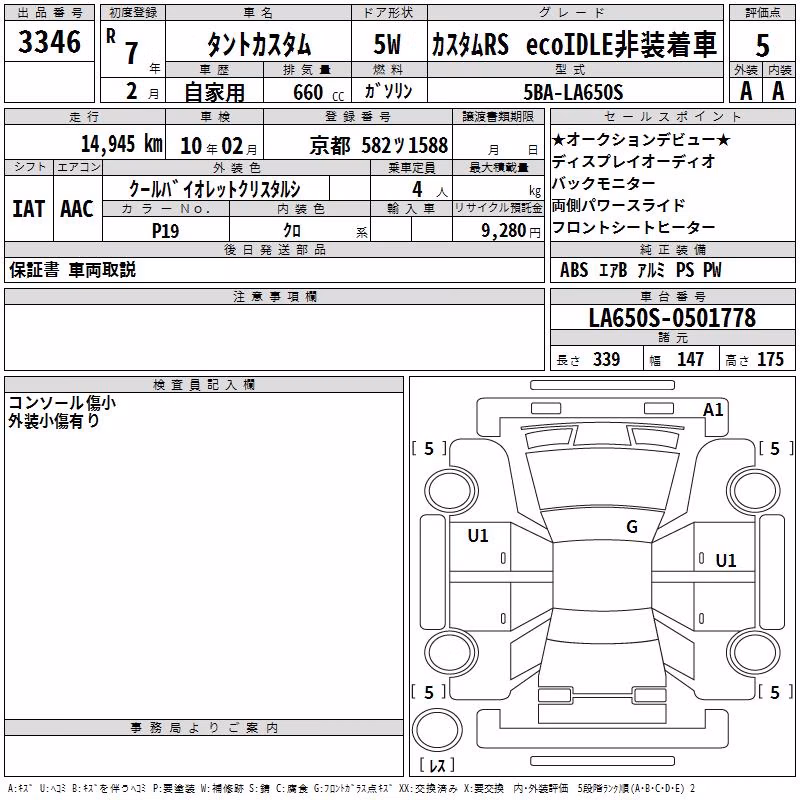 DAIHATSU TANTO