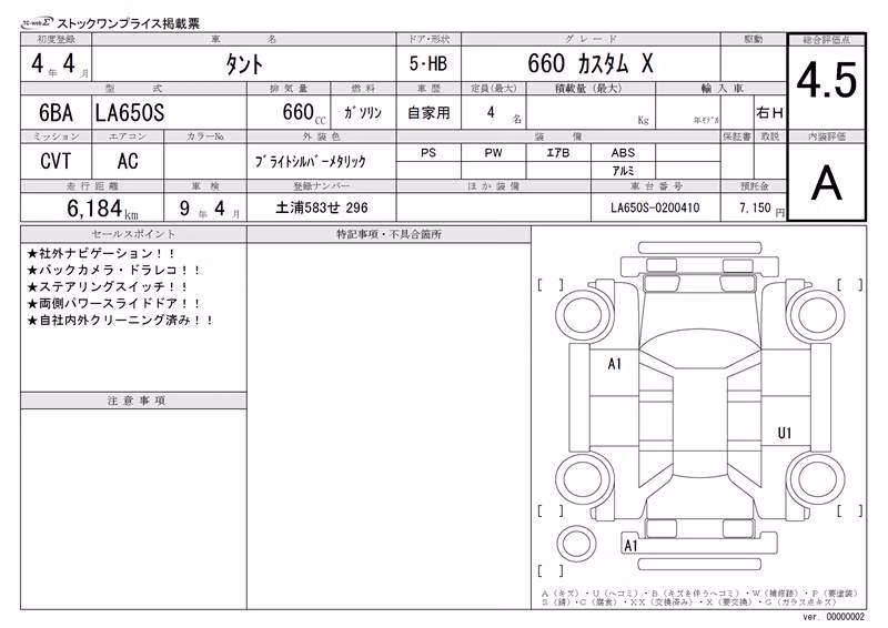 DAIHATSU TANTO