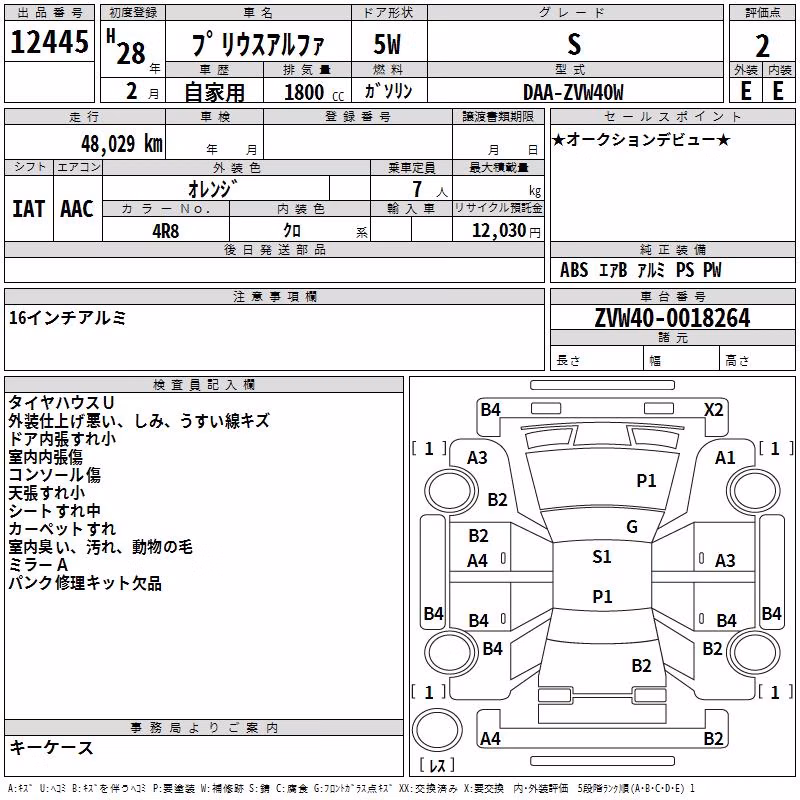 TOYOTA PRIUS ALPHA