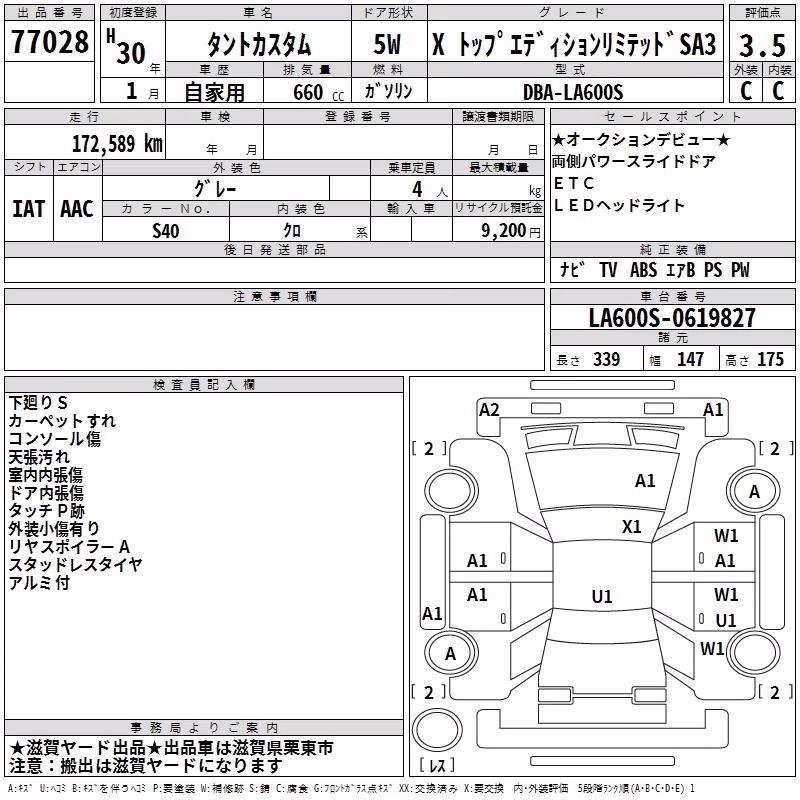 DAIHATSU TANTO