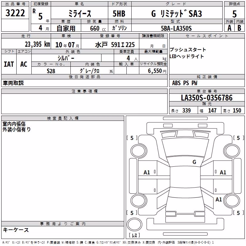 DAIHATSU MIRA E:S