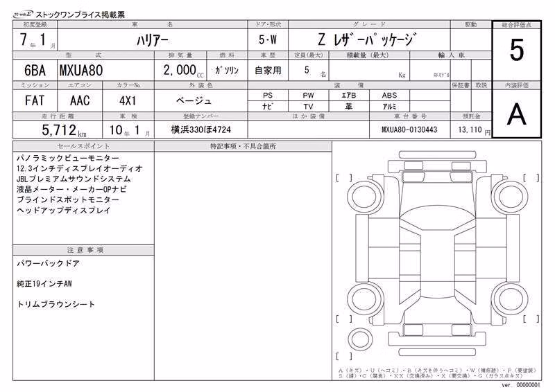 TOYOTA HARRIER
