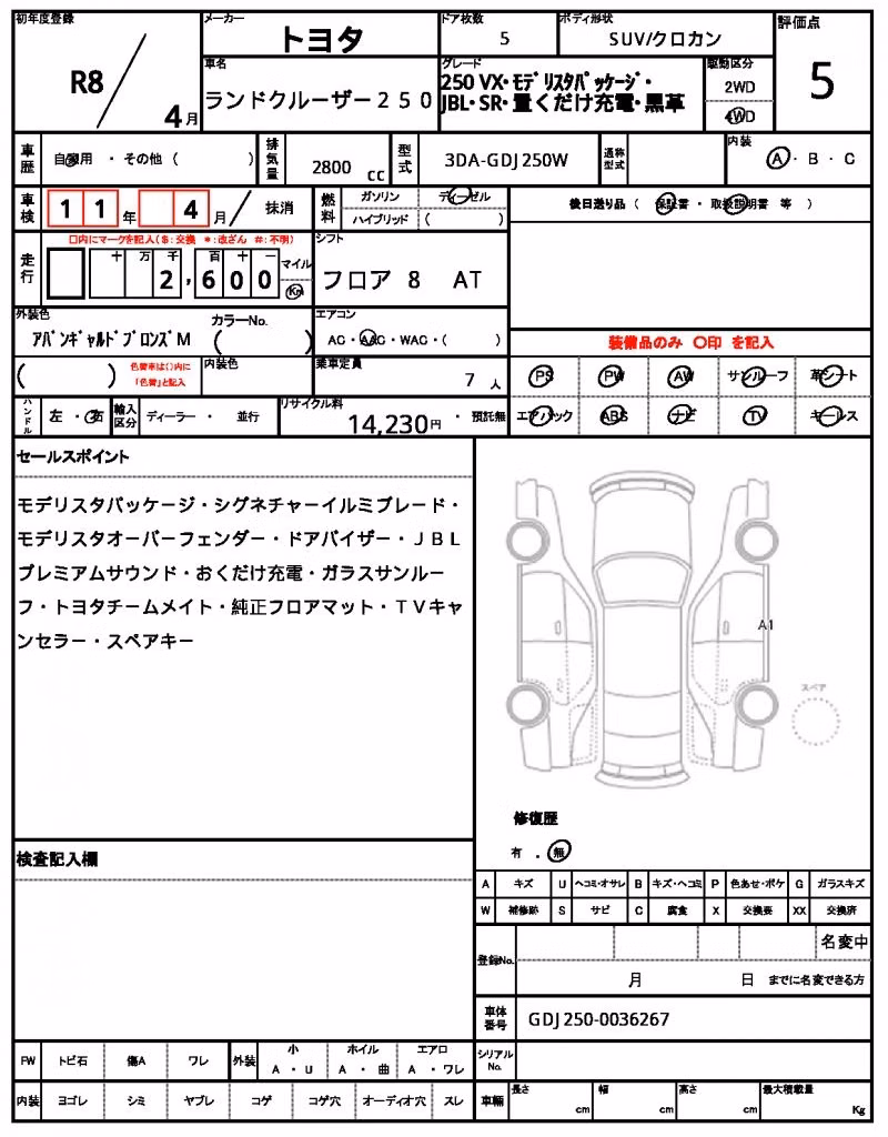 TOYOTA LAND CRUISER PRADO