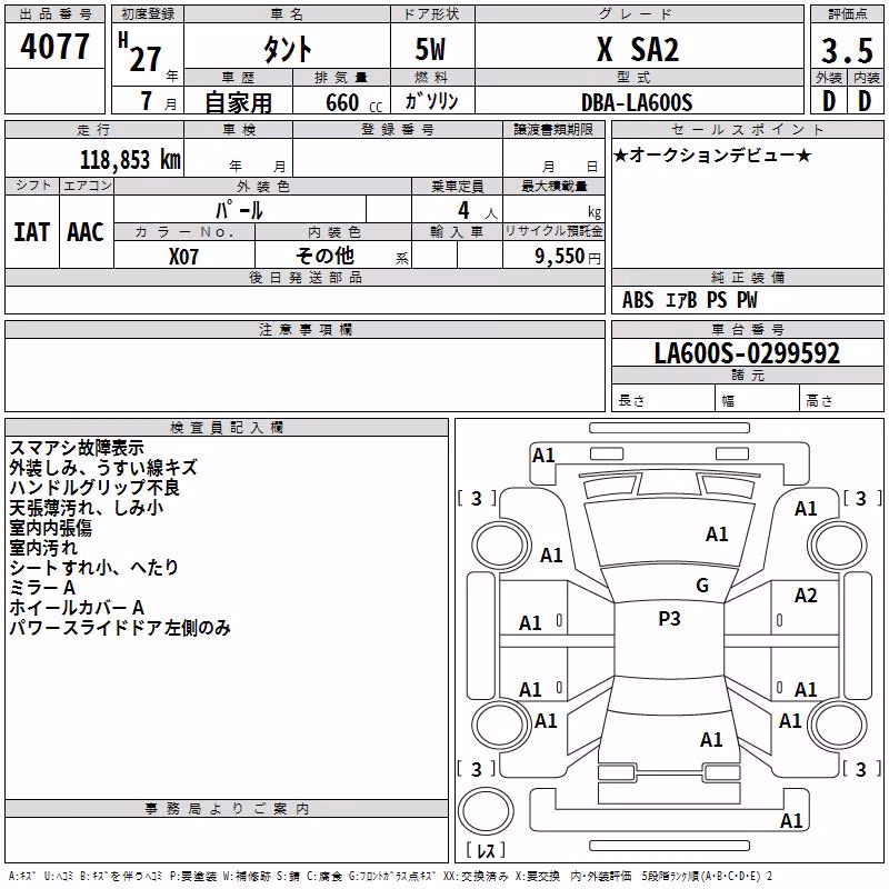 DAIHATSU TANTO