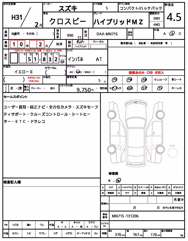 SUZUKI XBEE