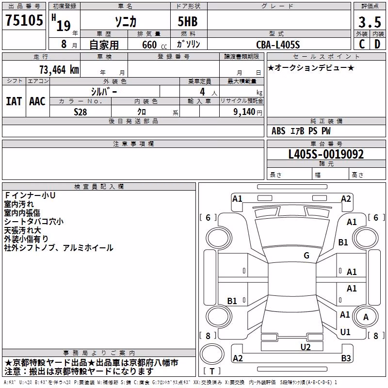 DAIHATSU SONICA