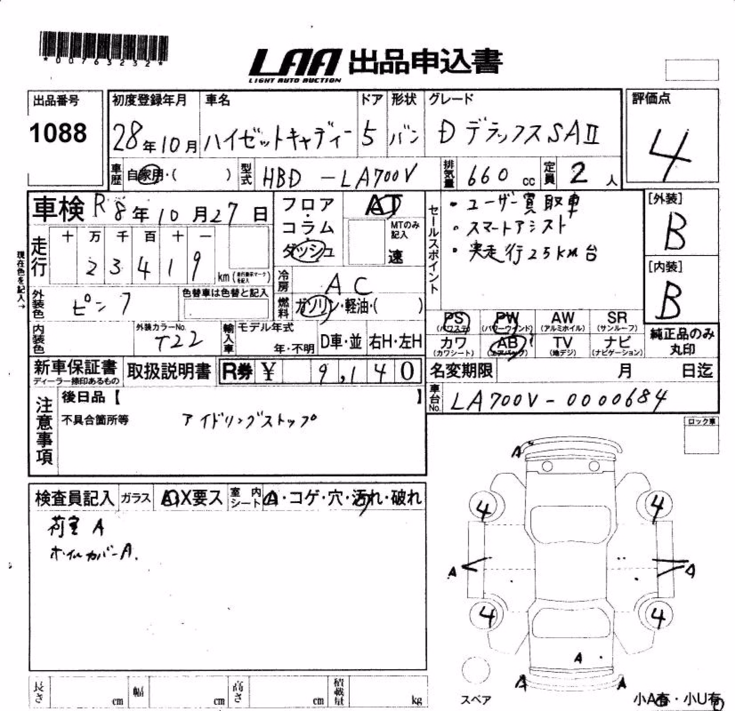DAIHATSU HIJET CADDIE