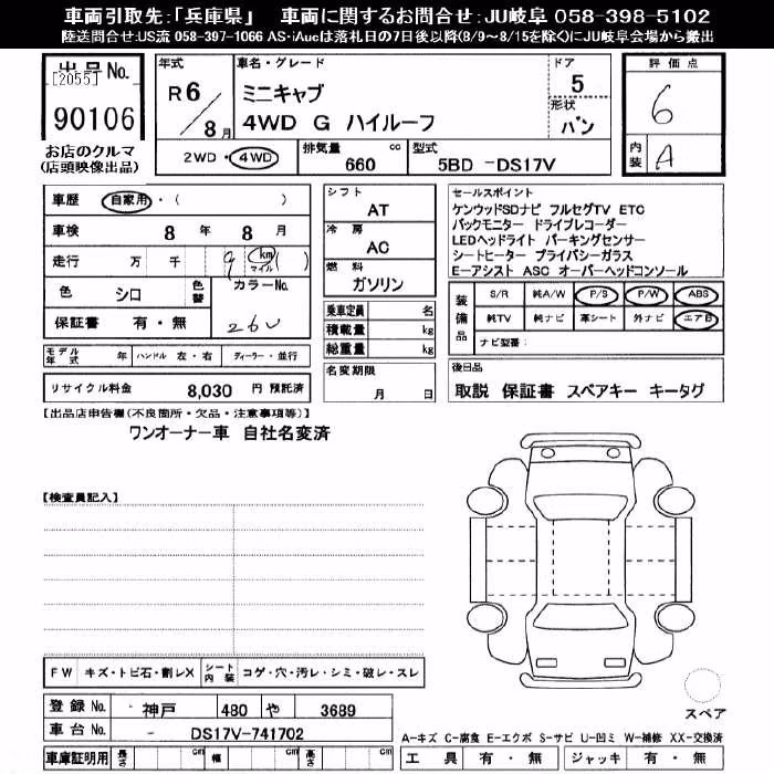 MITSUBISHI MINICAB
