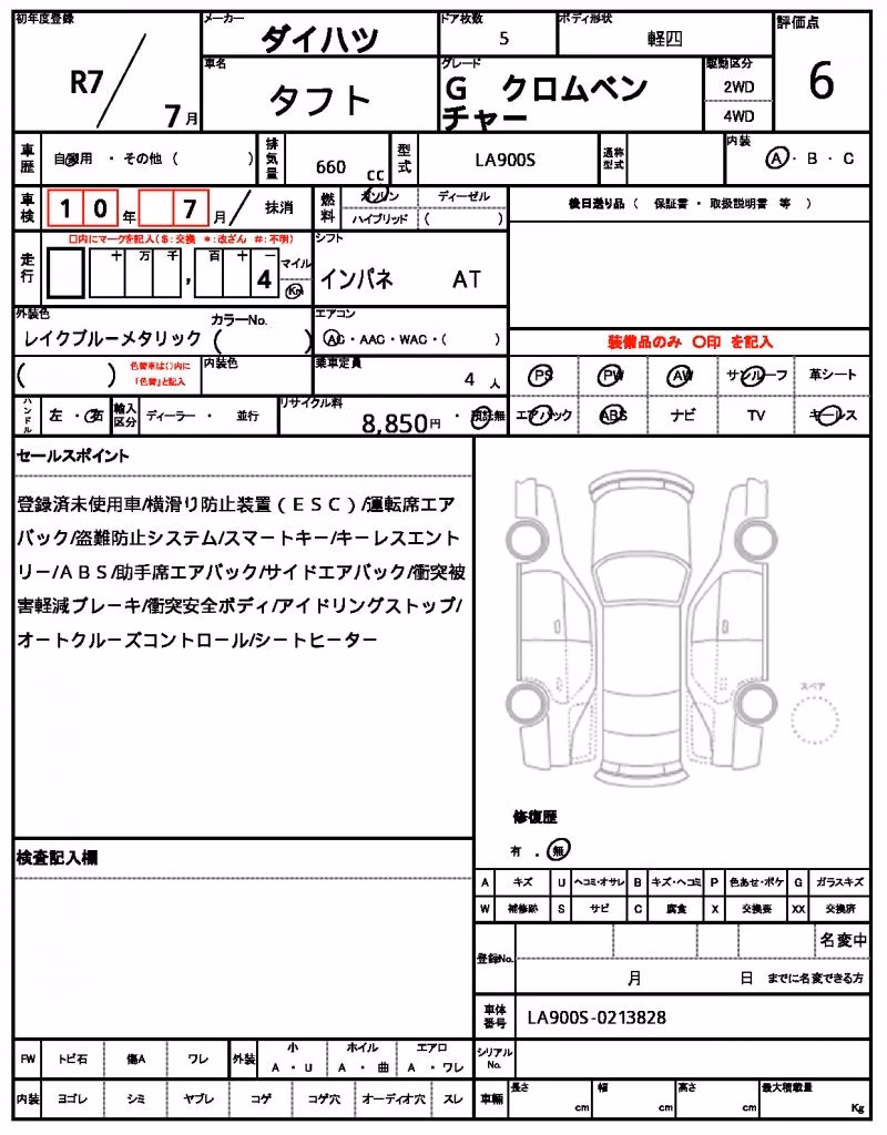 DAIHATSU TAFT