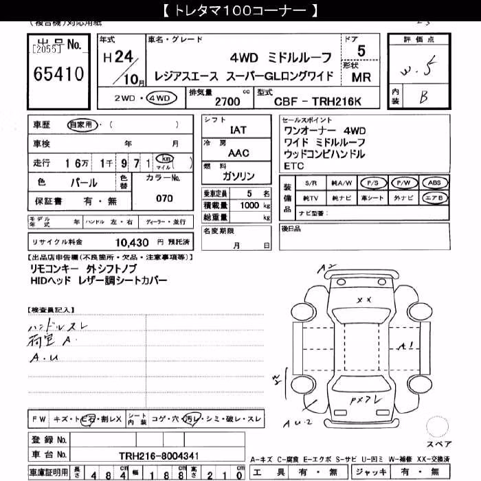 TOYOTA REGIUS ACE