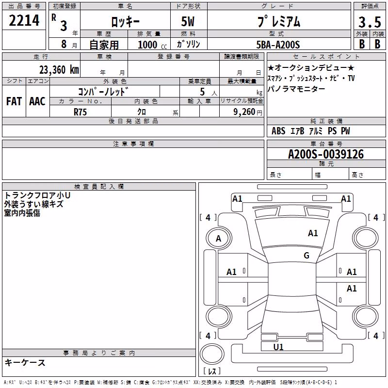 DAIHATSU ROCKY