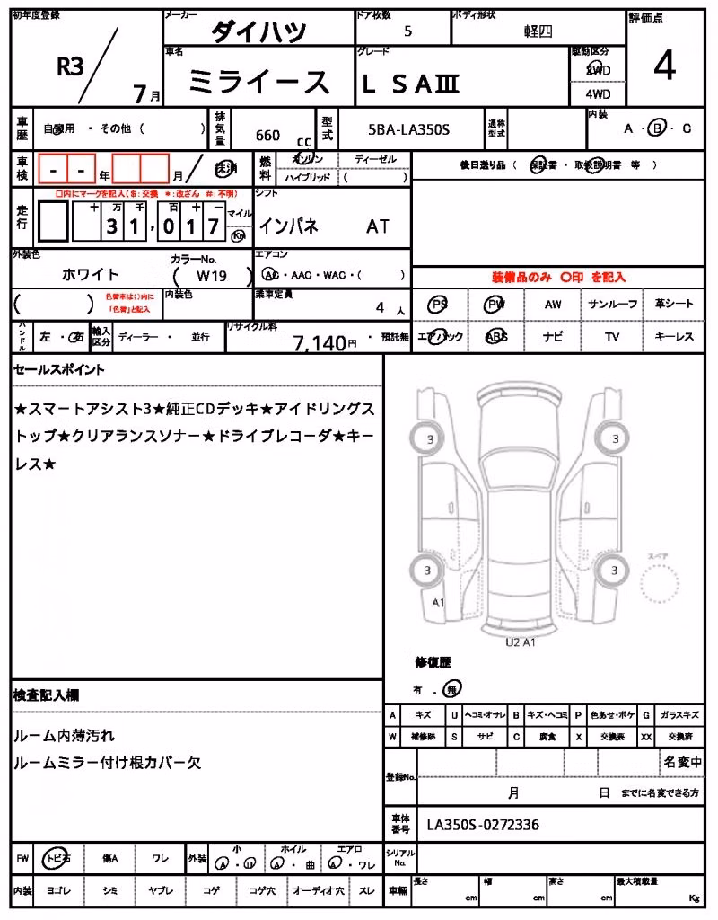 DAIHATSU MIRA E:S