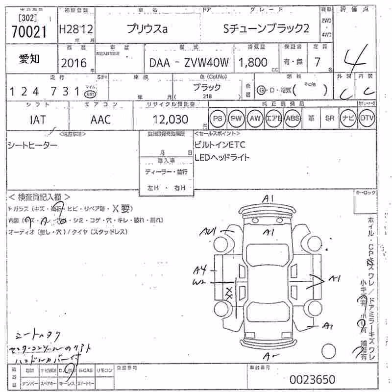 TOYOTA PRIUS ALPHA