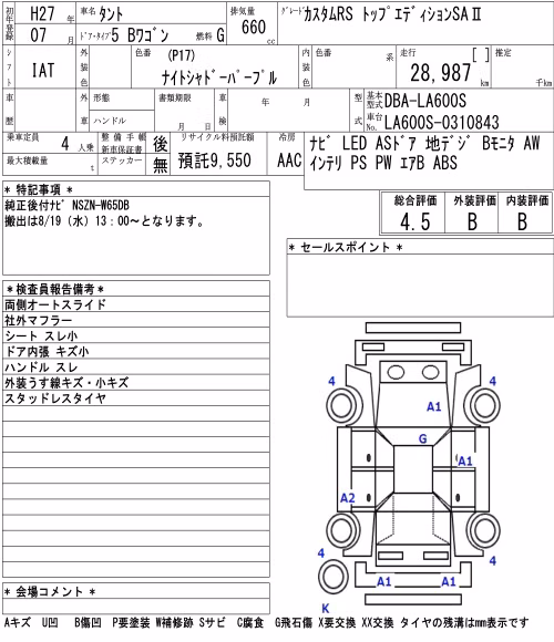 DAIHATSU TANTO