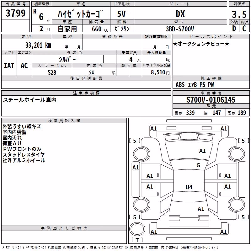 DAIHATSU ATRAI