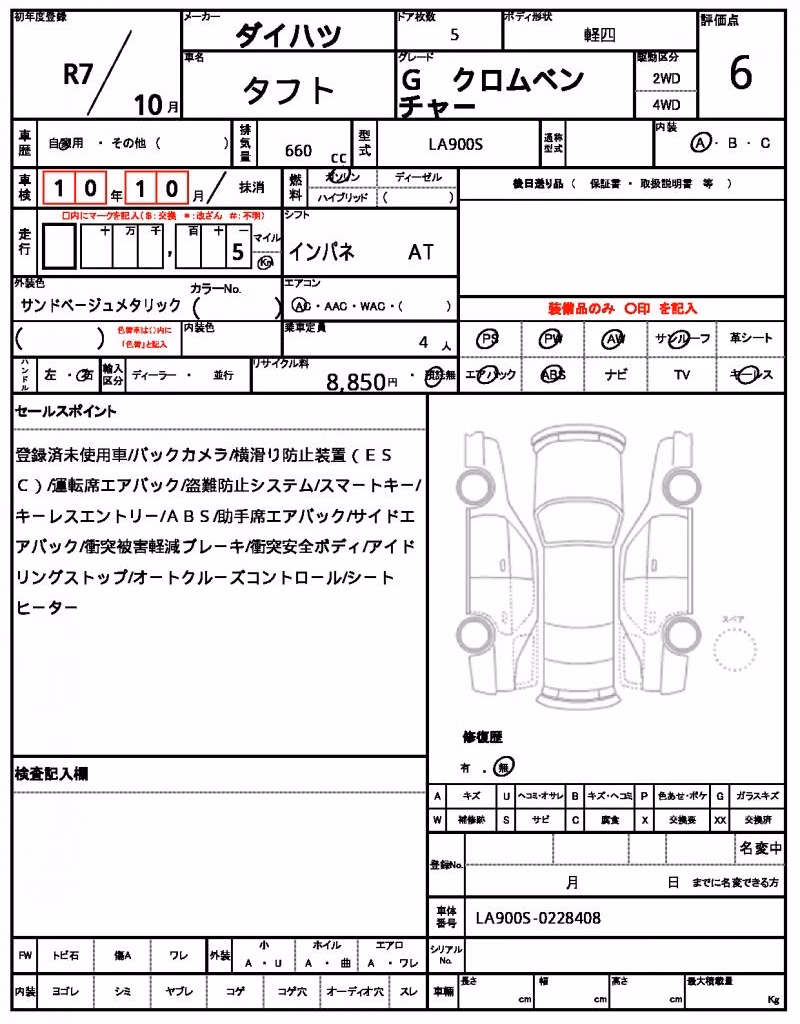 DAIHATSU TAFT