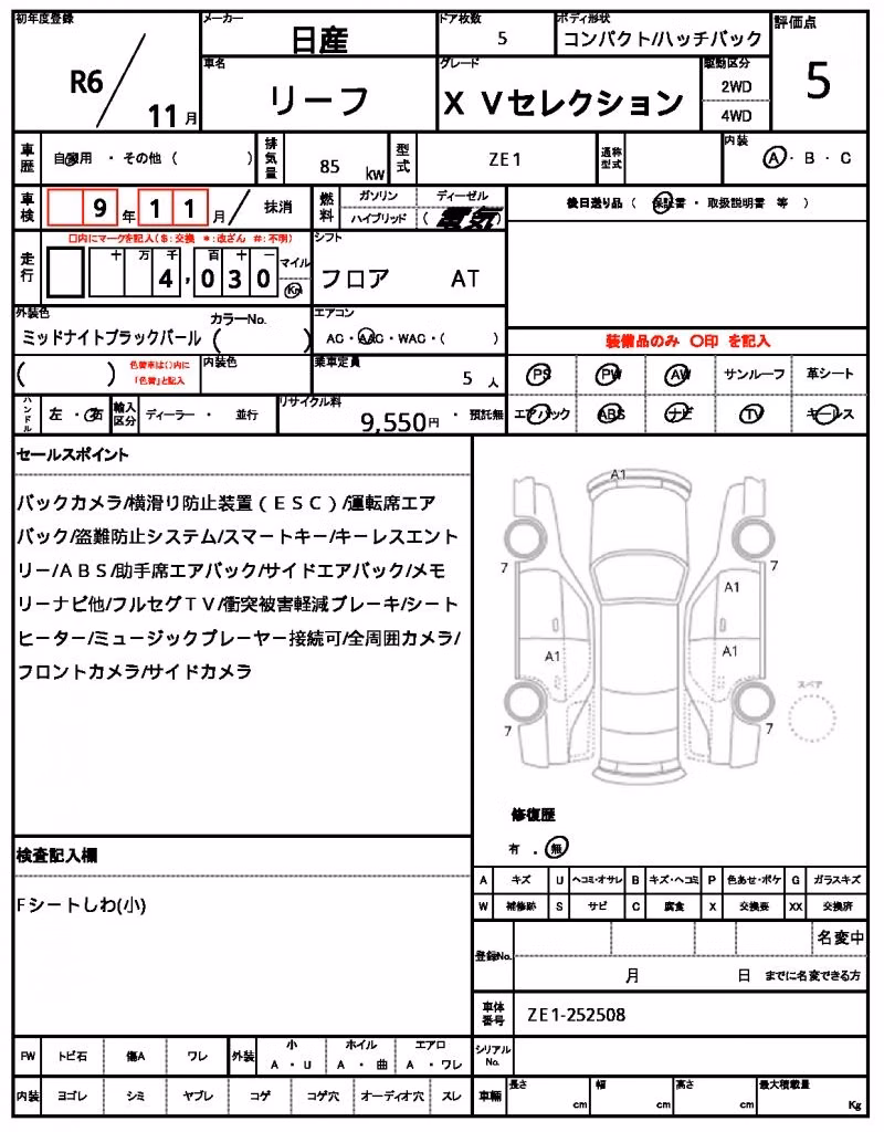 NISSAN LEAF