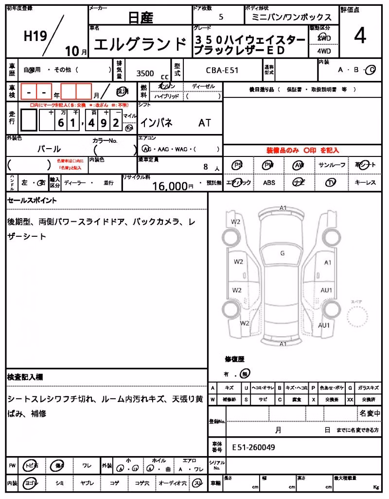 NISSAN ELGRAND